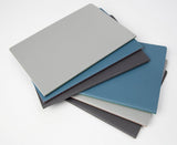 Sigel Notizhefte Linescape Ca. Din A5 Cuadriculado Gris Oscuro Gris Claro Softcover - Material De Oficina