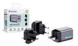 Cargador De Pared Universal Verbatim Gnc-35 1xusb Tipo-C 1xusb 35w
