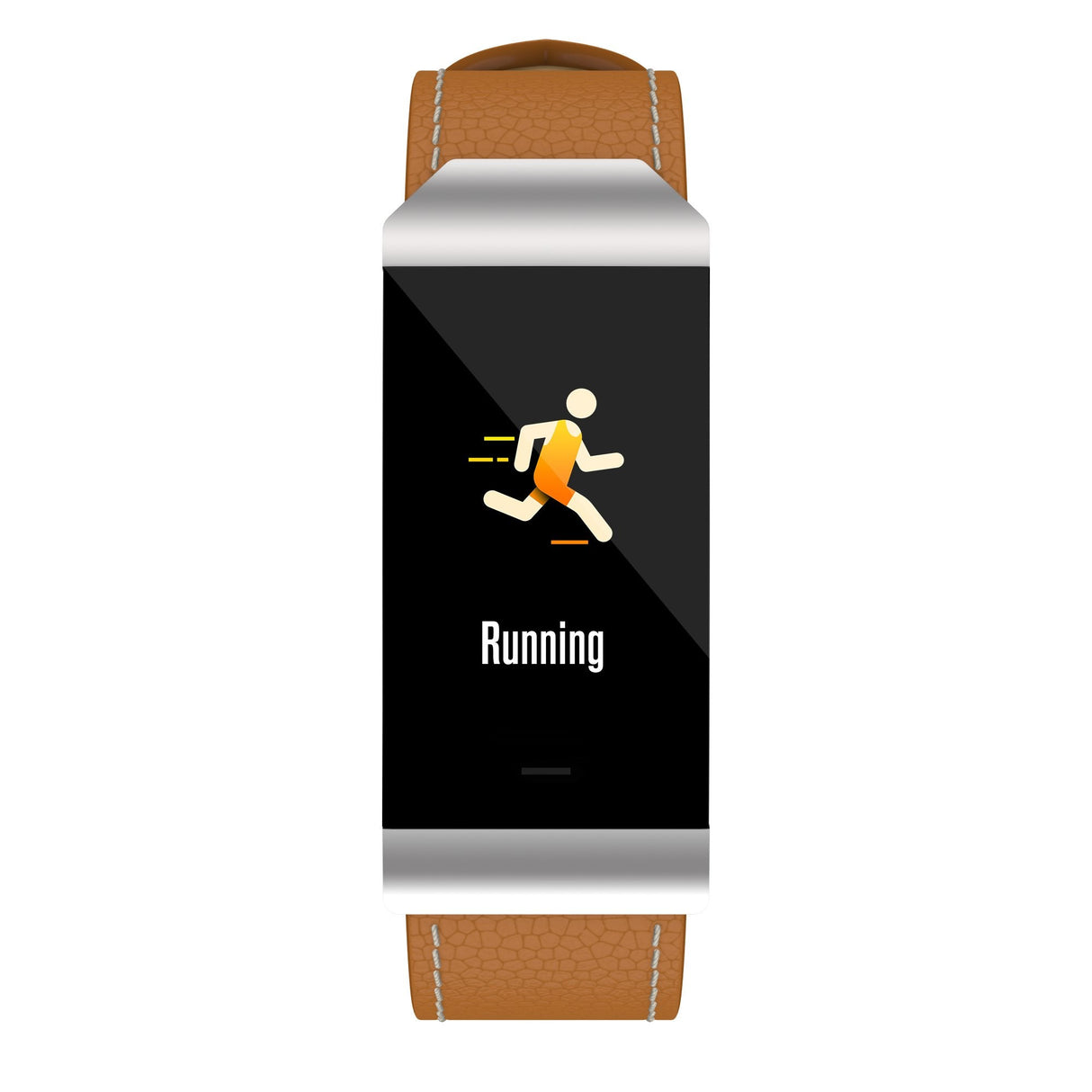Pulsera Cuantificadora Denver Bfh-250 Brown Bt Pantalla 2.4cm Color Frecuencia Cardiaca Notificaciones Bat 90mah Ip68