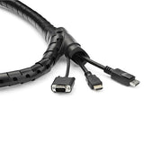 EAN 0065030886772 - StarTech.com CMSCOILED organizador de cables Pasacables Negro 1 pieza(s) imagen 4