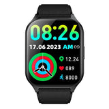 Cool Smartwatch Pantalla Amoled Curved Silicona Negro