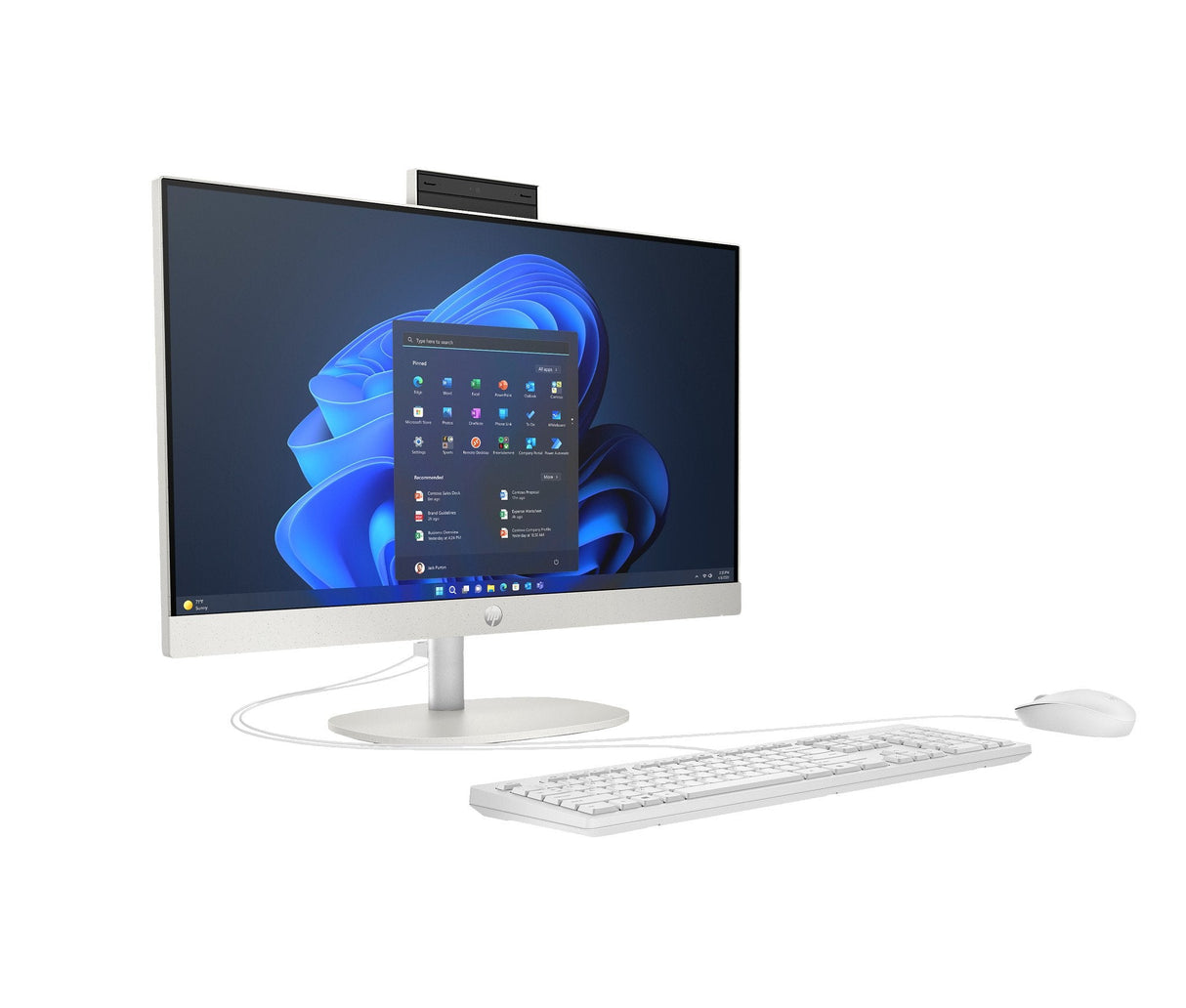 Hp Proone 240 G10 Desktop Pc Intel® Core I5 8 Gb Ddr4-Sdram 256 Gb Ssd Blanco