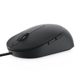 Dell Raton Con Cable Laser - Ms3220, Negro