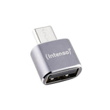 Intenso 3-Pack Usb Adaptador Usb-A -> Usb-C C480c Aluminium