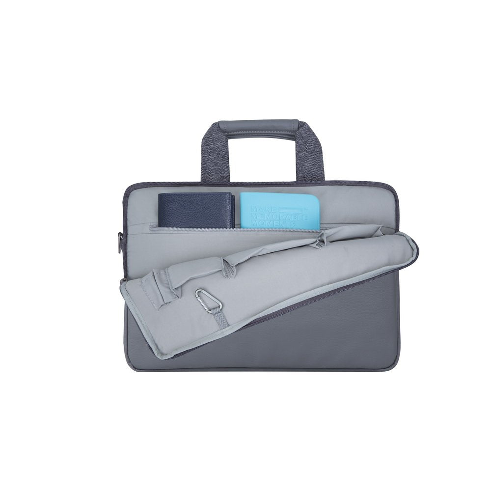 Maletin Riva Nb Gris Para Macbook Pro Y Ultrabook 15.6 "7930