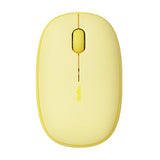 Ratón  Rapoo M660  Multimodo Inalámbrico Silencioso Amarillo