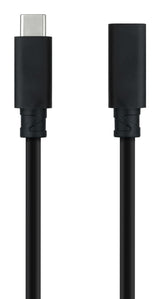 EAN 8433281015371 - Nanocable 10.01.4501-L150 cable USB USB 3.2 Gen 2x2 1,5 m USB C Negro imagen 2
