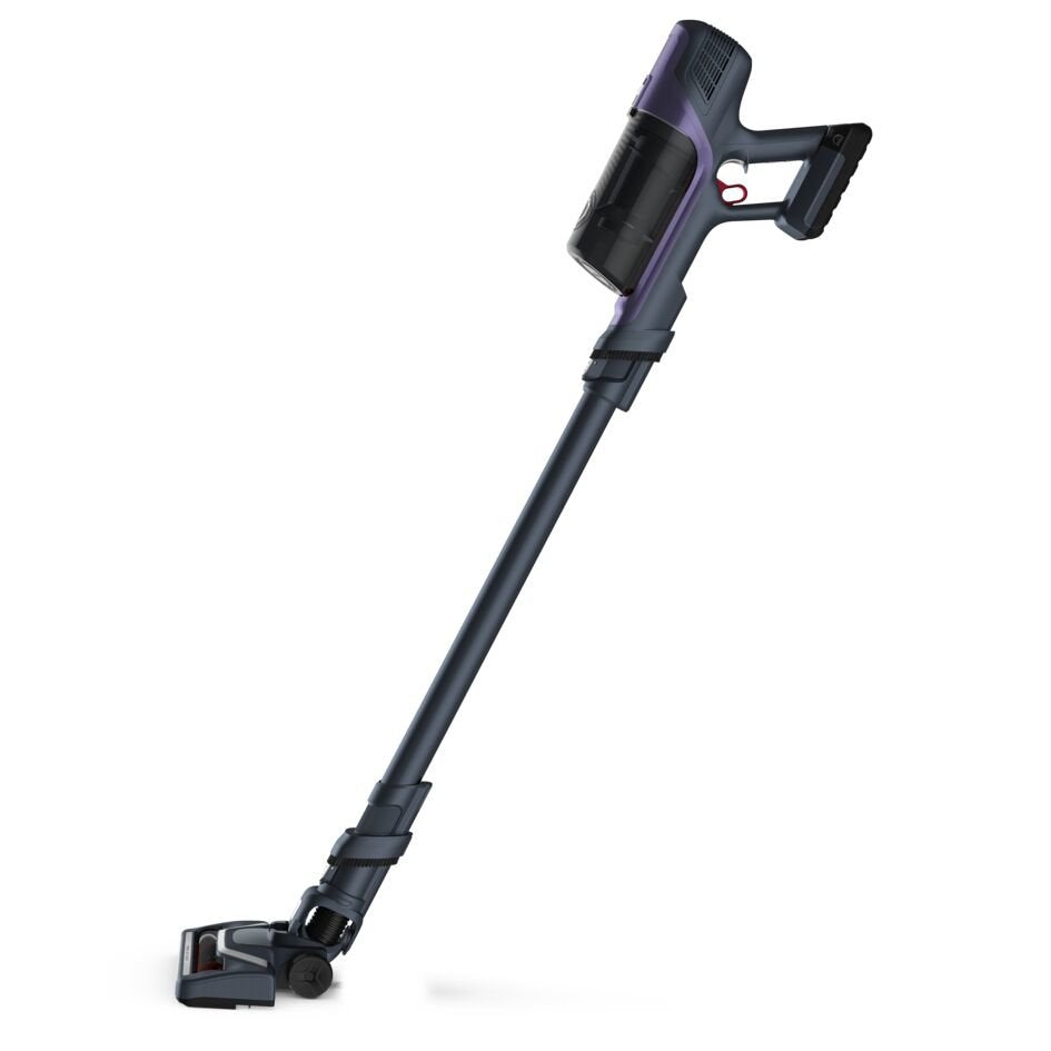 Rowenta X-Pert 6.60 Rh6838wo Aspiradora De Pie Y Escoba Eléctrica Sin Bolsa 0,55 L 100 W Púrpura, Gris, Aspirador Vertical Sin Bolsa, Púrpura, Gris, 0,55 L, Rectangular, China, Secar
