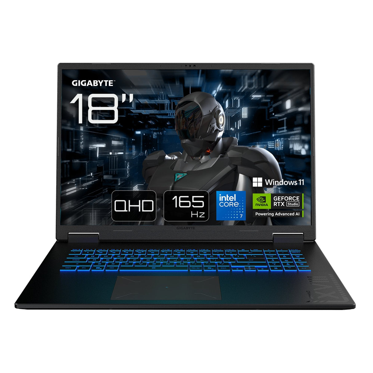 Portatil Gaming Gigabyte  A18 Pro Dxjg3esbc4sh,Intel Rpl-R Core 7 240h,32gb Ddr5,Ssd 1tb,18" Qhd+ 165hz,Rtx5070ti/12gb,W11 Home