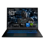Portatil Gaming Gigabyte  A18 Pro Dxjg3esbc4sh,Intel Rpl-R Core 7 240h,32gb Ddr5,Ssd 1tb,18" Qhd+ 165hz,Rtx5070ti/12gb,W11 Home