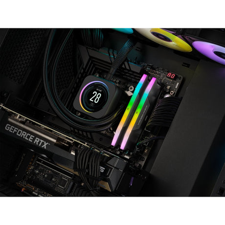 EAN 0840006666110 - Corsair Vengeance RGB módulo de memoria 32 GB 2 x 16 GB DDR5 288-pin DIMM imagen 3