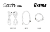EAN 4948570125838 - iiyama ProLite XB2497HSU-W1 pantalla para PC 60,5 cm (23.8") 1920 x 1080 Pixeles Full HD LED Blanco imagen 19