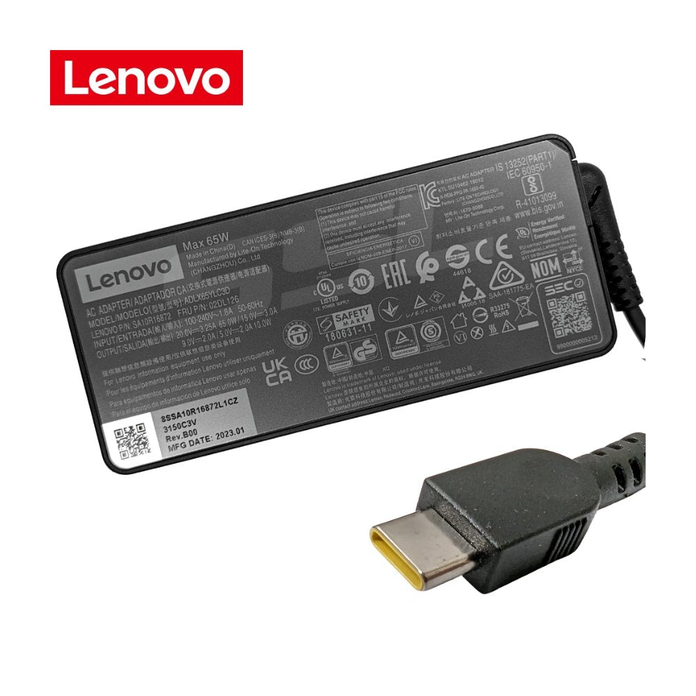 EAN 5059902036100 - Origin Storage 5A10W86314 adaptador e inversor de corriente Interior 65 W Negro imagen 1