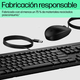 EAN 0195161118944 - HP 225 Wired Mouse and Keyboard Combo teclado Ratón incluido USB Negro imagen 5