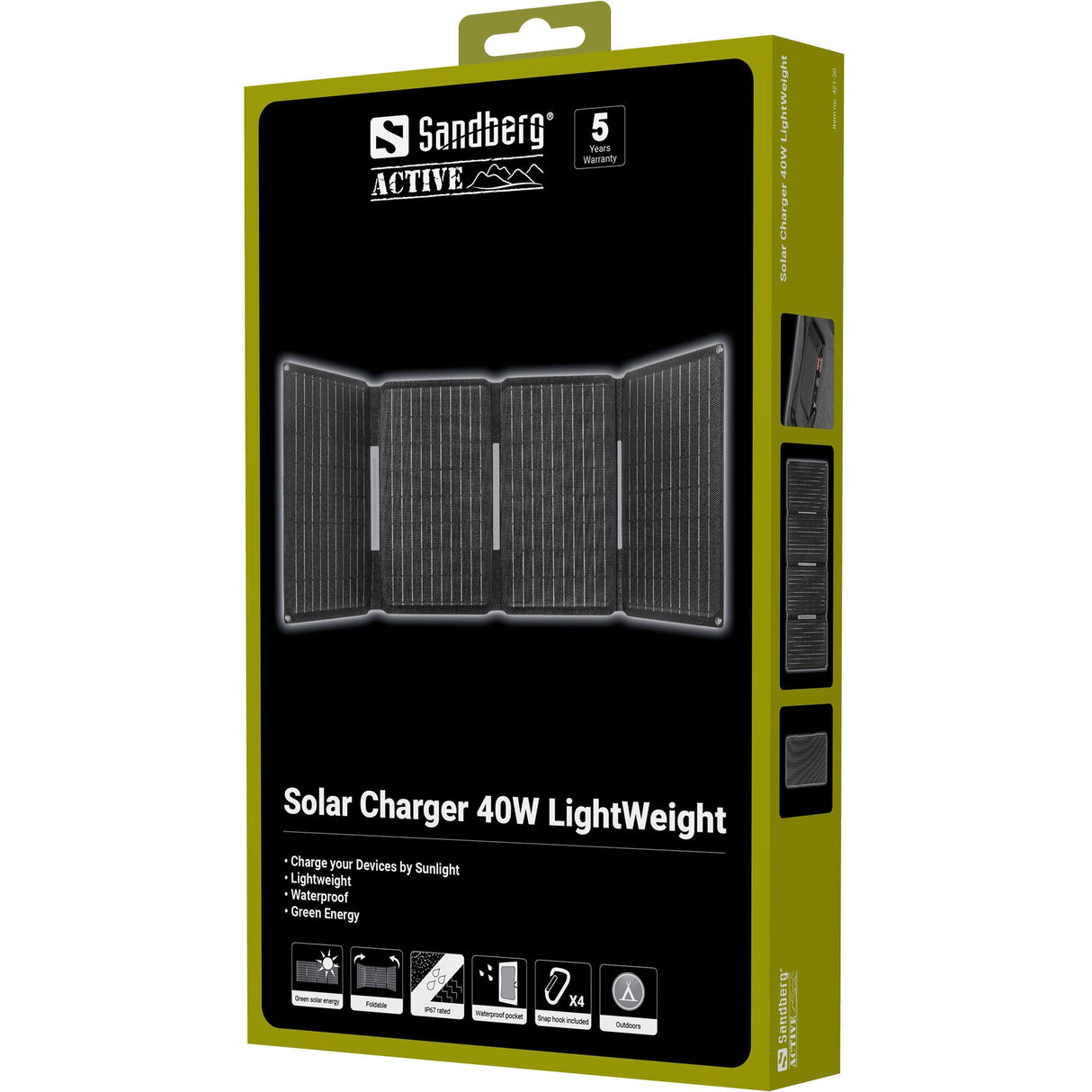EAN 5705730421204 - Sandberg 421-20 placa solar 40 W Silicio monocristalino imagen 7
