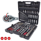 Ks Tools 1/4 +3/8 +1/2   216 Pcs Chromeplus Socket Set