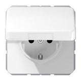 Jung Cd1520bfklww Schuko Steckdose M.Klappd. 16a 250v Cd Alpin