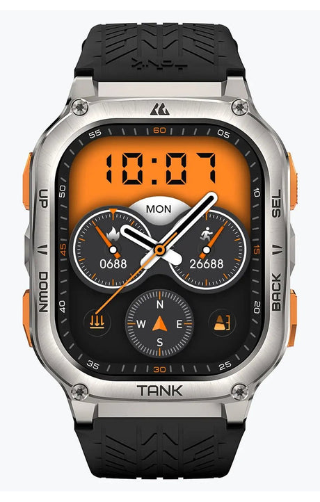 EAN 6974958250715 - KOSPET TANK M3 ULTRA 4,98 cm (1.96") AMOLED Digital 410 x 502 Pixeles Pantalla táctil Plata GPS (satélite imagen 2