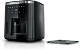 Bosch Serie 6 Mafs2671b Freidora Sencillo 7,2 L Independiente 1800 W Freidora De Aire Caliente Negro