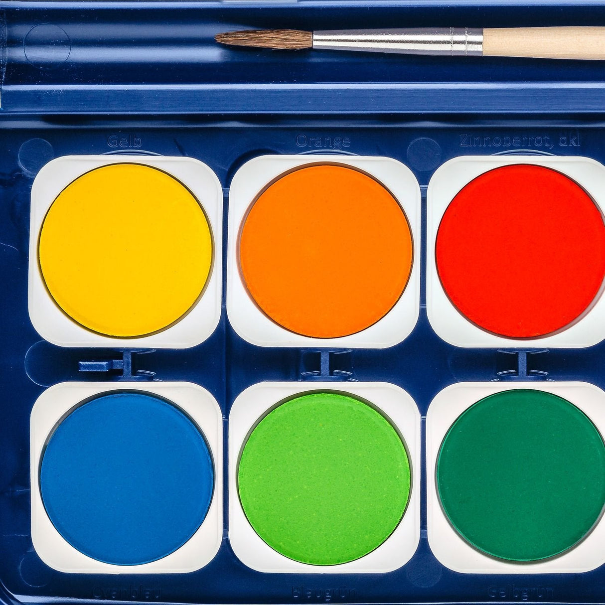Staedtler Noris 888 12 Pastillas De Acuarela + Tubo Zinc Blanco + Pincel