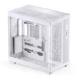 Caja Pc Jonsbo Tk-4 Midi-Tower, Atx, Tempered Glass - Blanco