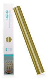 Loklik Permanent Adhesive Vinyl Glossy - Golden