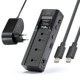 EAN 8052101435146 - Ewent EW7065 caja para disco duro externo Carcasa de disco duro/SSD Negro 2.5/3.5" imagen 1