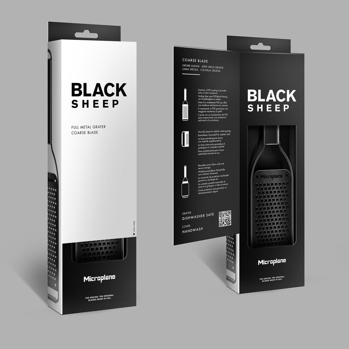 Microplane Black Sheep Extra Dicke Klinge