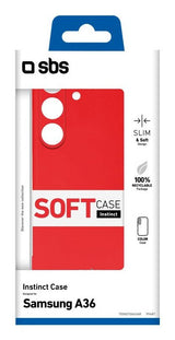 Sbs Inminct Funda Para Samsung Galaxy A36 Rojo