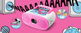 Radio Cd Muse M-20 Kdg Rosa  Portátil