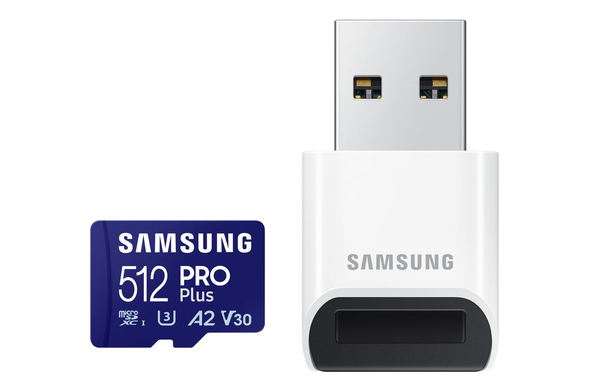 Samsung Pro Plus Microsd 512gb Up To 180mb S Read And 130mb S Write Speed With Class 10 4k Uhd Incl. Card Reader 2023