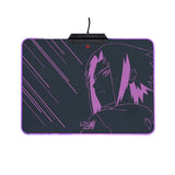 Lexip Sasuke Revenge Alfombrilla De Ratón Para Juegos Negro