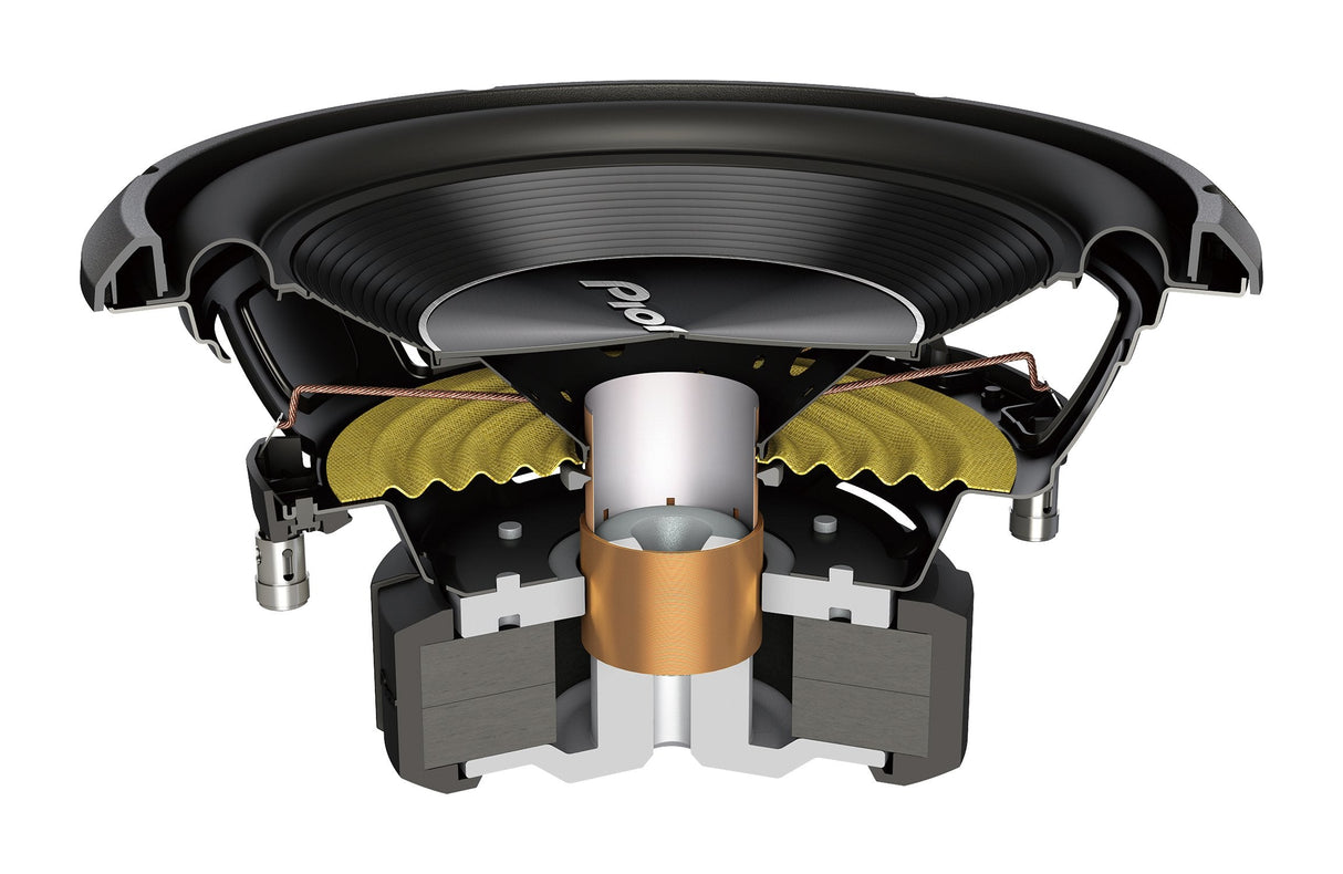Pioneer Ts-A250d4 Subwoofer Con Doble Bobina Tipo Caja 1300w
