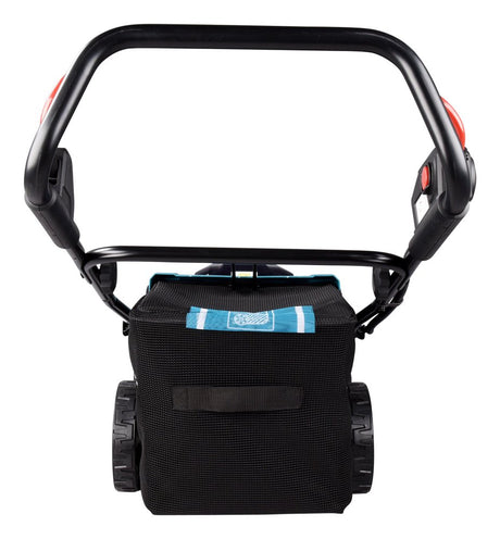 EAN 0088381756679 - Makita DLM480PT2 cortadora de césped Cortacésped manual Batería Negro, Turquesa imagen 4