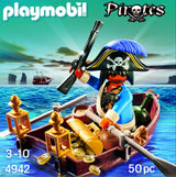 Playmobil Huevo Pirata Con Bote
