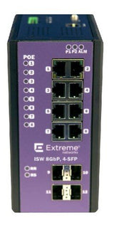 Extreme Networks 16804 Switch Gestionado L2 Gigabit Ethernet (10/100/1000) Energía Sobre Ethernet (Poe) Negro, Lila