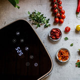 Rommelsbacher Mini Dörrautomat Da 450 (Edelstahl/Negro, 450 Watt, Dörrfläche 23,5cm X 18cm Pro Ebene) Da 450