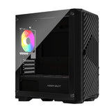 Caja Microatx Xc-220 Glass Argb Keepout Bahías Int.: 1x3'5, 1x2'5/3'5, 1x2'5/ 1xusb2.0, 2xusb3.0/ Audio In/Out