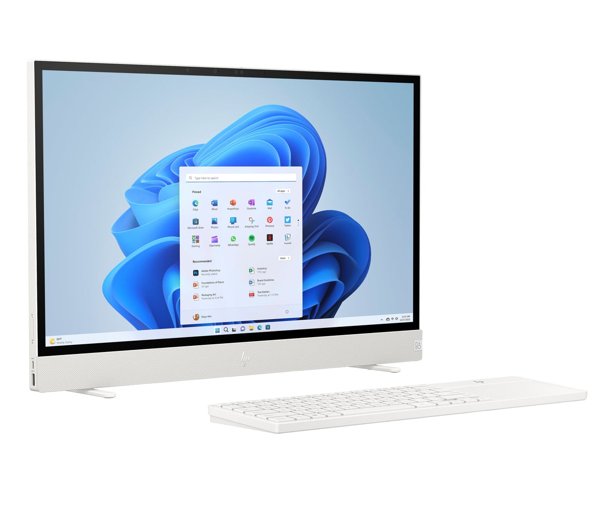 All In One Hp Envy Move 24-Cs0190ns, Intel Core I5-1335u, 16gb, 512gb Ssd, 23,8", W11 - Blanco