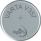 Varta Bateria Silver Oxide, 357, Sr44, 1.55v Pack 10 Piezas