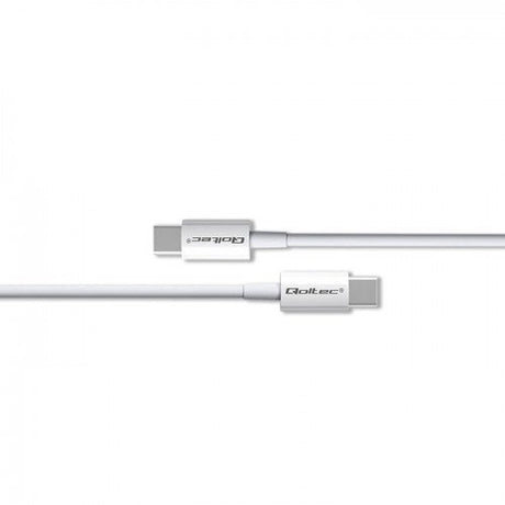 EAN 5901878523590 - Qoltec 52359 cable USB USB 2.0 1 m USB C Blanco imagen 3