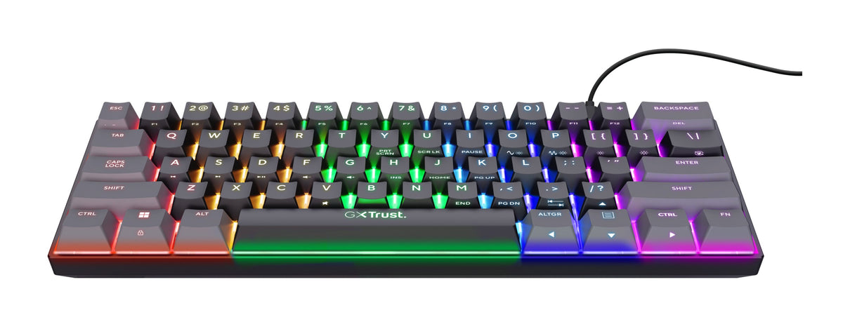 EAN 8713439248838 - Trust GXT 867 Acira teclado Juego USB QWERTZ Alemán Negro, Gris imagen 2