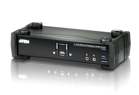 EAN 4719264644764 - ATEN CS1922 interruptor KVM Negro imagen 1