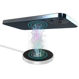 Magnetic Wireless Charger With Usb-C Plug. Charges Up