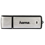 Hama Fancy Memoria Pendrive Usb 2.0 Con Tapa - 64gb De Capacidad - 10mb/S De Transferencia - Aluminio Cepillado - Color