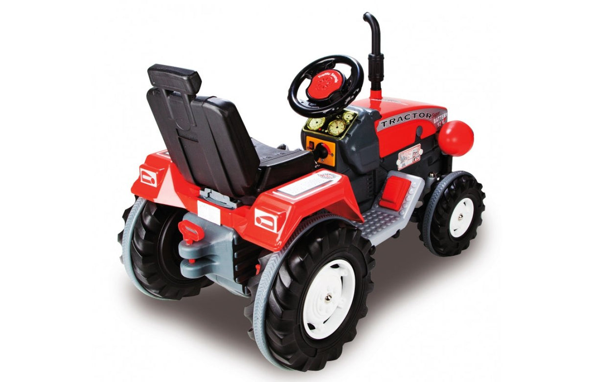 Jamara Ride-On Traktor Power Drag Rojo12v 3+