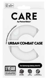 Panzerglass Care Flagship Urban Combat Galaxy S24 Fe Transp.