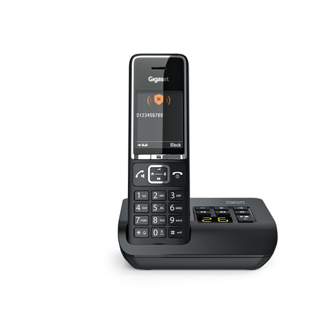 EAN 4250366866109 - Gigaset COMFORT 550A Teléfono DECT/analógico Identificador de llamadas Negro imagen 7