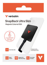 EAN 0023942323372 - Verbatim SnapBack Ultra Slim SSD 2TB USB Tipo C USB 3.2 Gen 2x2 Negro imagen 2