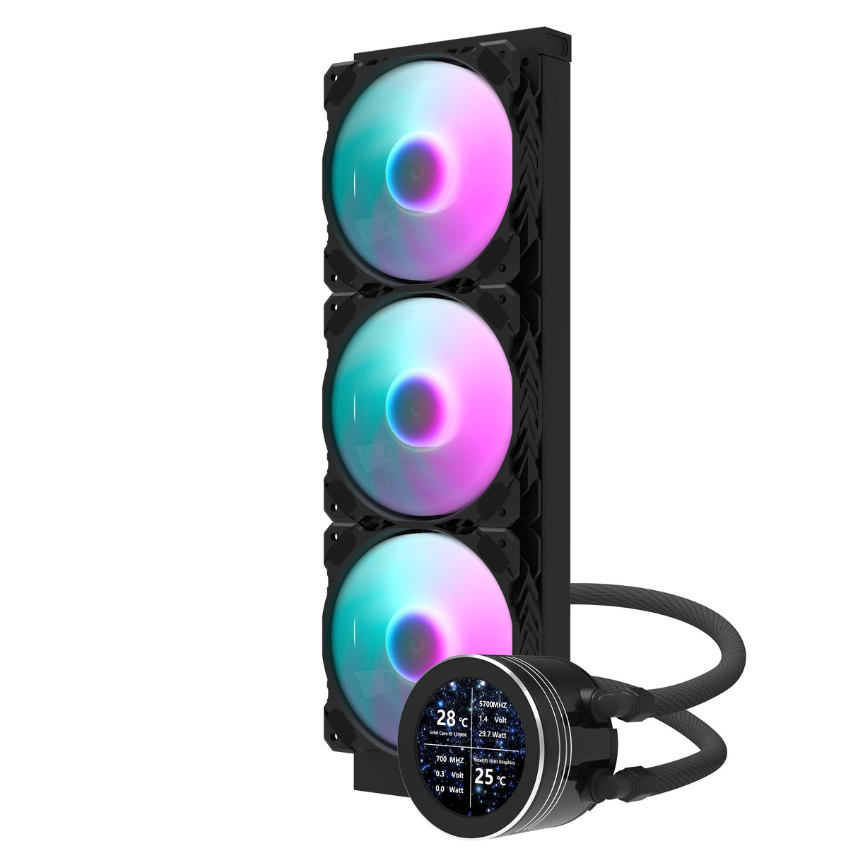 Refrigeracion Liquida Cpu  Darkflash Dn360s Negra